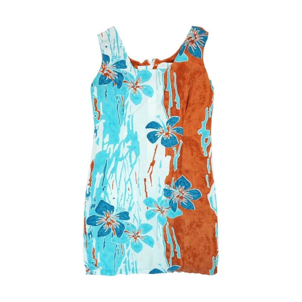 Vintage Jams World Dress Floral Pattern Size XS 100% Rayon W304-STUS MSRP $400‎